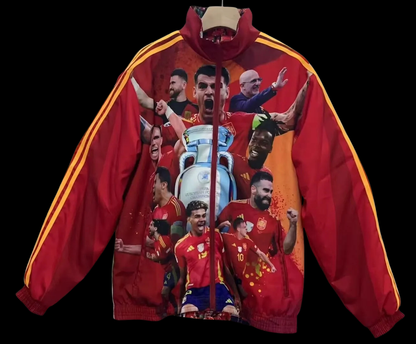 24/25 Spain European Campionship Winner - Special Edition Red Windbreaker