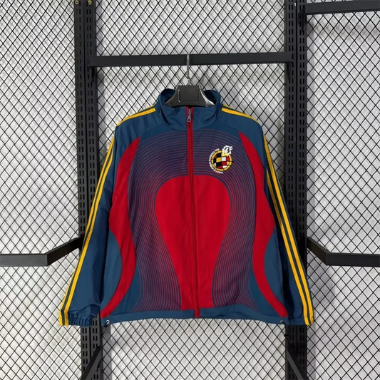 Spain Retro Windbreaker -  Blue Red Edition