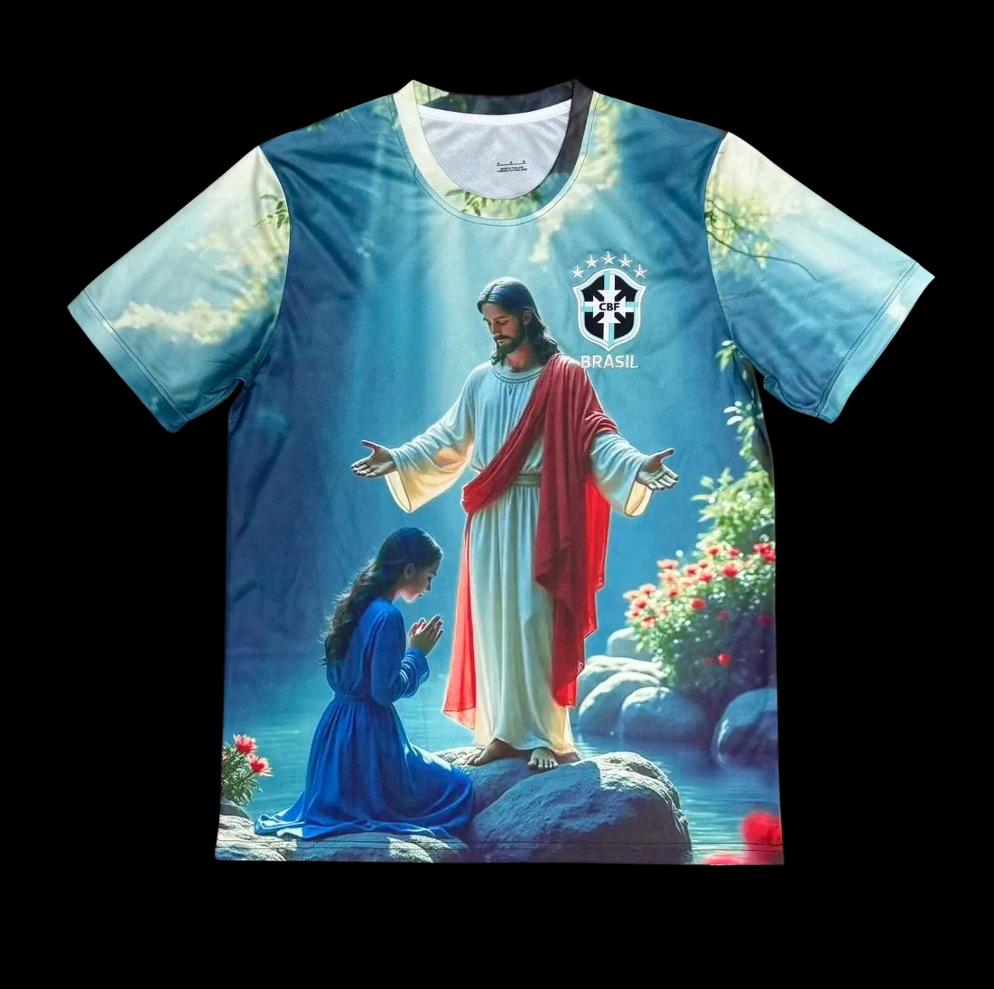 King Of Kings👑 - Brazil x Jesus Tribute Jersey